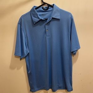 Light Blue Golf Shirt size Large
